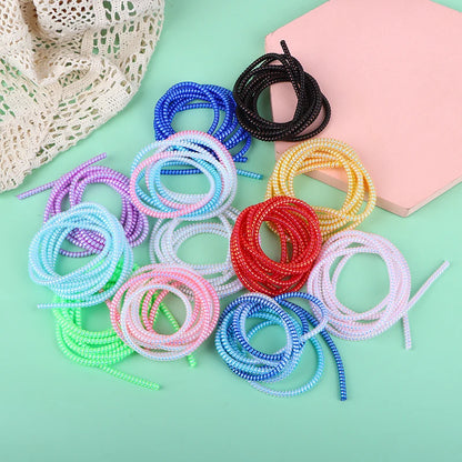 1.6M Color Cable Intertwine Rope Spiral Cable Protector