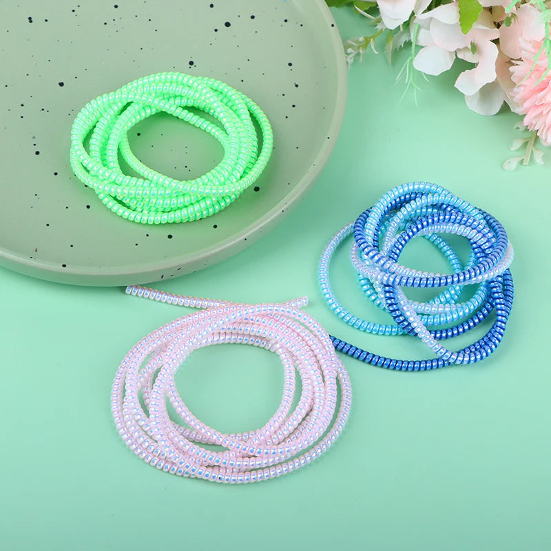 1.6M Color Cable Intertwine Rope Spiral Cable Protector