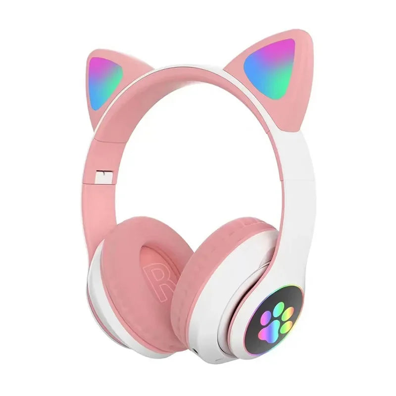 Cat Ears Bluetooth Earphones